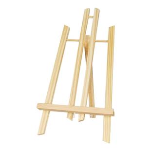 桌面台式画架画框美术生儿童专用油画框展示架子画板支架素描写生可折叠多功能小画架木质绘画架便携写生架子