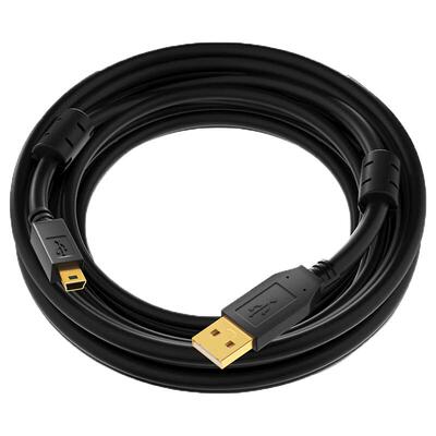 温联PLC通讯数据线双磁环T型接口