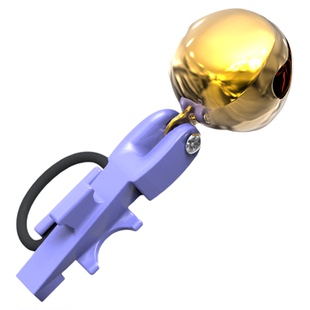 小仙郎高灵敏响亮铜铃铛海竿抛竿快挂防甩防脱特大号野钓渔具配件