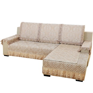 亚麻四季通用沙发巾靠背巾扶手巾后背盖巾简约现代防滑贵妃垫套罩