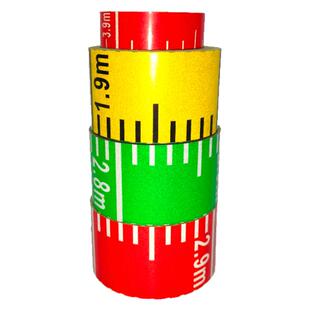 水位刻度尺条贴消防罐体液位刻度反光膜自粘防水防腐水位刻度标尺