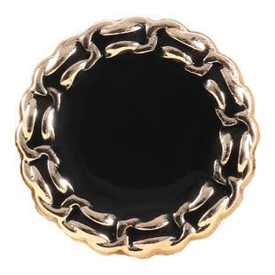 高端小香风金属纽扣大衣衬衣毛衣高档西服西装衣服女式金色小扣子