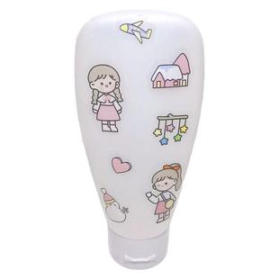 软管分装瓶挤压式护手霜洗发水沐浴露洗面奶化妆品旅行便携空瓶子