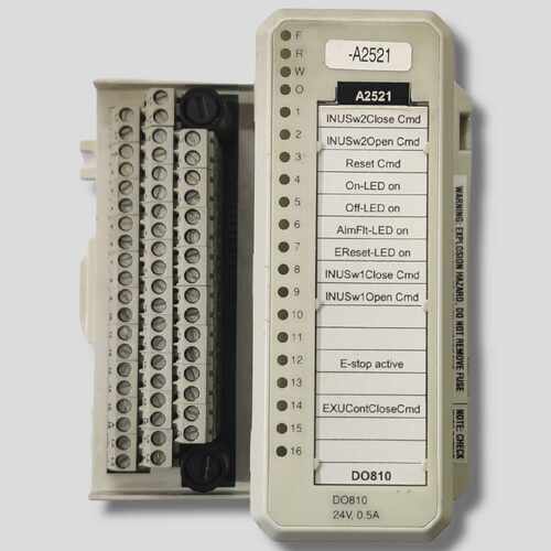 ABB DO810 Digital Output Module 3BSE008510R1 PRE With 3BSE01