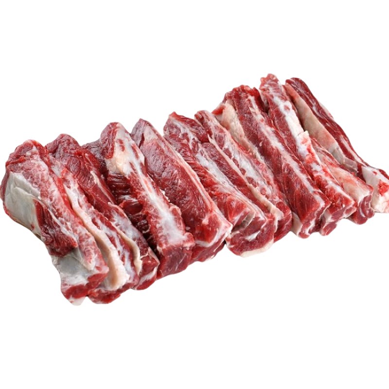 新鲜谷饲牛肋条4斤红烧清炖烧烤生牛肉