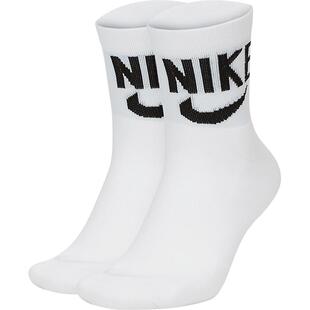 Nike/耐克官方正品运动男女同款经典针织袜子两双装SK0204-100
