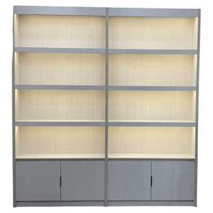 定制实木柜子茶叶展示柜烟酒店展示柜烟酒柜收银台组合便利店酒柜