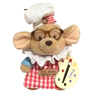 可爱料理鼠王毛绒公仔春日厨师东迪小豆挂件钥匙扣挂饰玩偶包挂饰