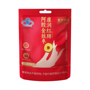 鲁润阿胶枣去皮无核金丝蜜枣100g*2袋