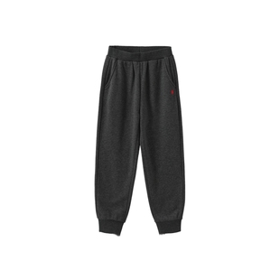 POLOWALK童装新品秋冬新款男女童大毛圈运动美式休闲卫裤束脚