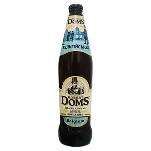 乌克兰进口DOMS多姆斯小麦白啤酒精酿啤酒整箱500ml多玛斯啤酒