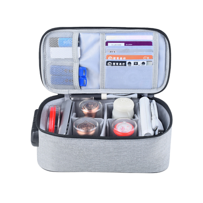 信用盒子便携式出纳密码锁印章包