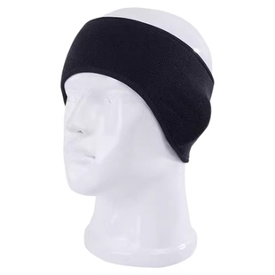跑步专用发带女男冬季骑行头巾护额头带护耳冬天运动头套户外保暖