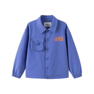 【商场同款】ASICS/亚瑟士儿童2025年新款男童三防夹克印花便服