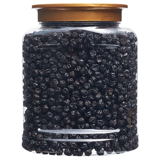 蓝莓干美国进口蓝梅果干野生蓝莓零食蓝梅干果脯蜜饯500g罐装包邮