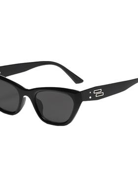 帕拉莫墨镜女款2025新款夏季高级感防晒紫外线海边显瘦猫眼太阳镜