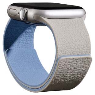 匠戴适用苹果S11手表iWatchS10表带AppleWatchUltra3/2新款SE磁吸S9硅胶s8男款s7运动6运动5高级女创意腕表带