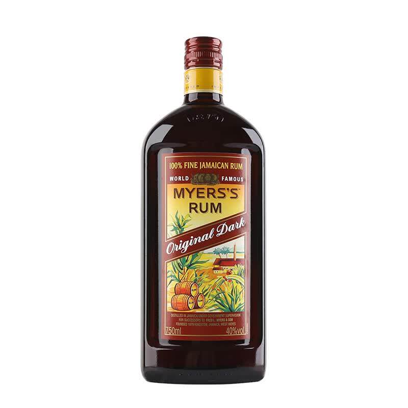 原瓶进口UAPB OPNOB意大利美雅士黑朗姆酒牙买加风味白朗姆酒【