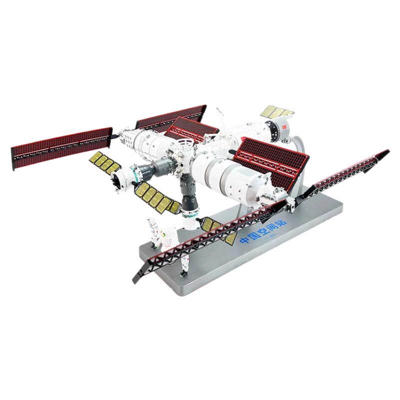 天宫空间站合金摆件博物馆展品
