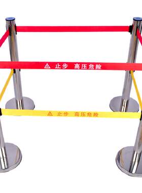 不锈钢伸缩双层隔离护栏可定制