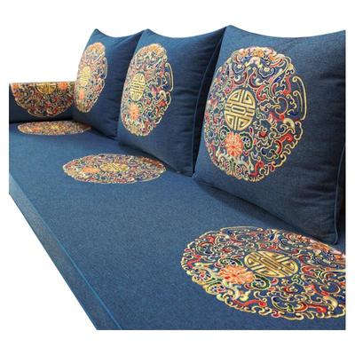 红木沙发坐垫定制四季通用防滑