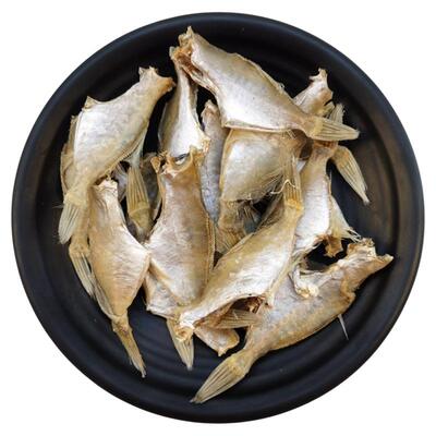 自然生晒无添加大号新鲜剥皮鱼干