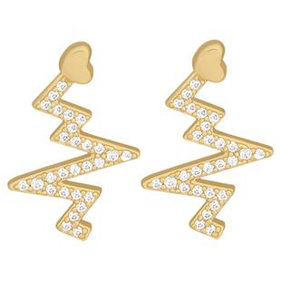 古里雅精致耳环女耳钉2026新款爆款独特气质韩系耳饰925纯银银针