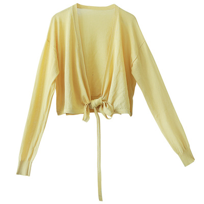 复古百搭针织开衫女外套2025春季