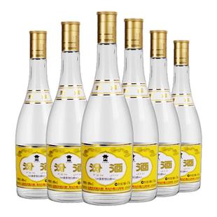 汾酒48度黄盖汾酒475ml*6瓶玻璃瓶套装山西杏花村清香型白酒