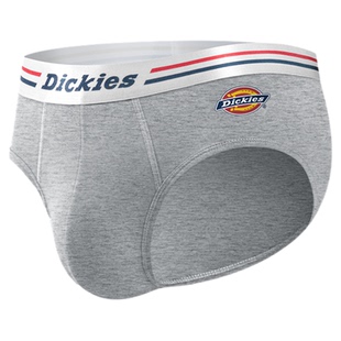 Dickies抗菌纯棉质男士三角内裤透气纯色棉感男款舒适青少年男生