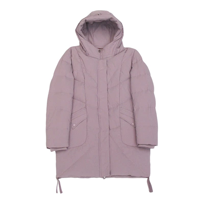加大码羽绒服中长款妈妈装冬装