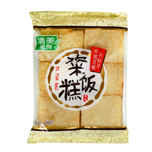 上海清美粢饭糕660克早餐小油条 糍饭糯米糍粑 糕点点心