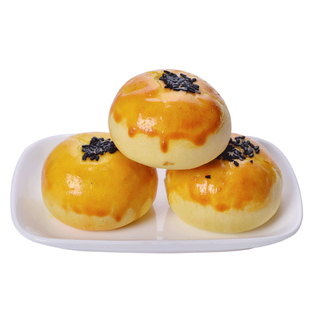 北月湾流心蛋黄酥麻薯网红办公室零食休闲年货节礼盒送礼糕点6枚