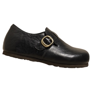 真皮黑色小皮鞋女款2026新款春季玛丽珍单鞋不累脚内增高厚底鞋子