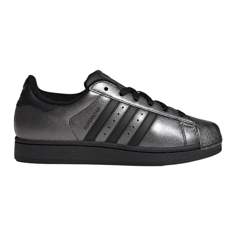 adidas阿迪达斯三叶草男女经典金属色皮面贝壳头板鞋运动鞋IH1598