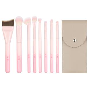 花漾蜜桃晕化妆刷套装套刷新手轻薄粉底刷眼影刷眼线刷全套高颜值