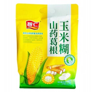 智仁无蔗糖猴头菇山药葛根玉米糊 纯玉米糊粗粮营养餐新日期 特价