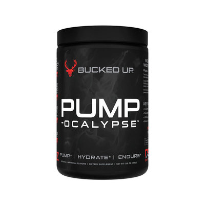 BuckedUp美国鹿头无刺激无咖Pump氮泵肌肉泵感耐力摄氧可晚间使用