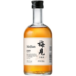 梅见青梅酒330ml*3瓶多口味低度微醺酒果酒桂花酒甜酒