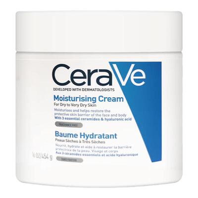 法国CeraVe适乐肤保湿补水神经酰胺C霜454g 修正护理屏障敏肌面霜