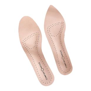 高跟鞋专用鞋垫尖头女款软底舒适超软乳胶羊皮防滑单鞋靴子皮鞋