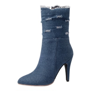 41到52特大码女鞋43深蓝44超高跟45中筒靴46靴子47 48 49 50H8Q51