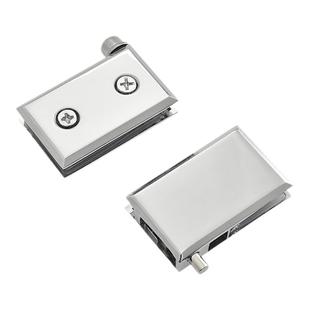 玻璃柜门铰链玻璃上下夹玻璃合页柜门玻璃上下顶天地柜门合页包邮