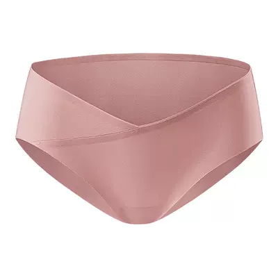 嫚熙原生裸肌孕妇内裤低腰无痕女