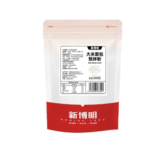 新博明大米面包粉日式米面包餐包吐司烘焙原料大米粉500g