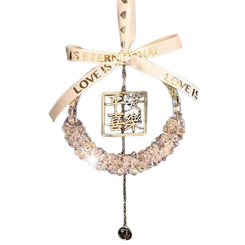 2024新款高级感车内后视镜吊坠