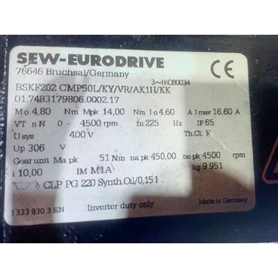 议价Sew伺服减速电机BSKF202 CMP50L/KY/VR/AK1H/KK全新正品保证