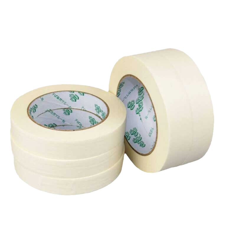 美纹纸胶带批发喷漆遮蔽纸胶带1-2-3-5CM*50米美纹胶纸易撕分色纸