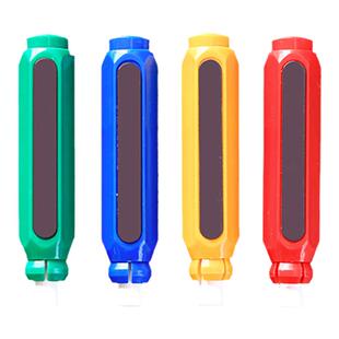 粉笔套粉笔夹壳教师专用自动手套无尘免脏手握笔器按动式磁性防粉尘灰神器装延长器保护家用护手托字儿童老师