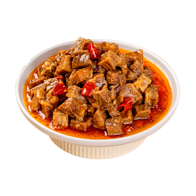 加热即食半成品牛肉粒拌饭拌面